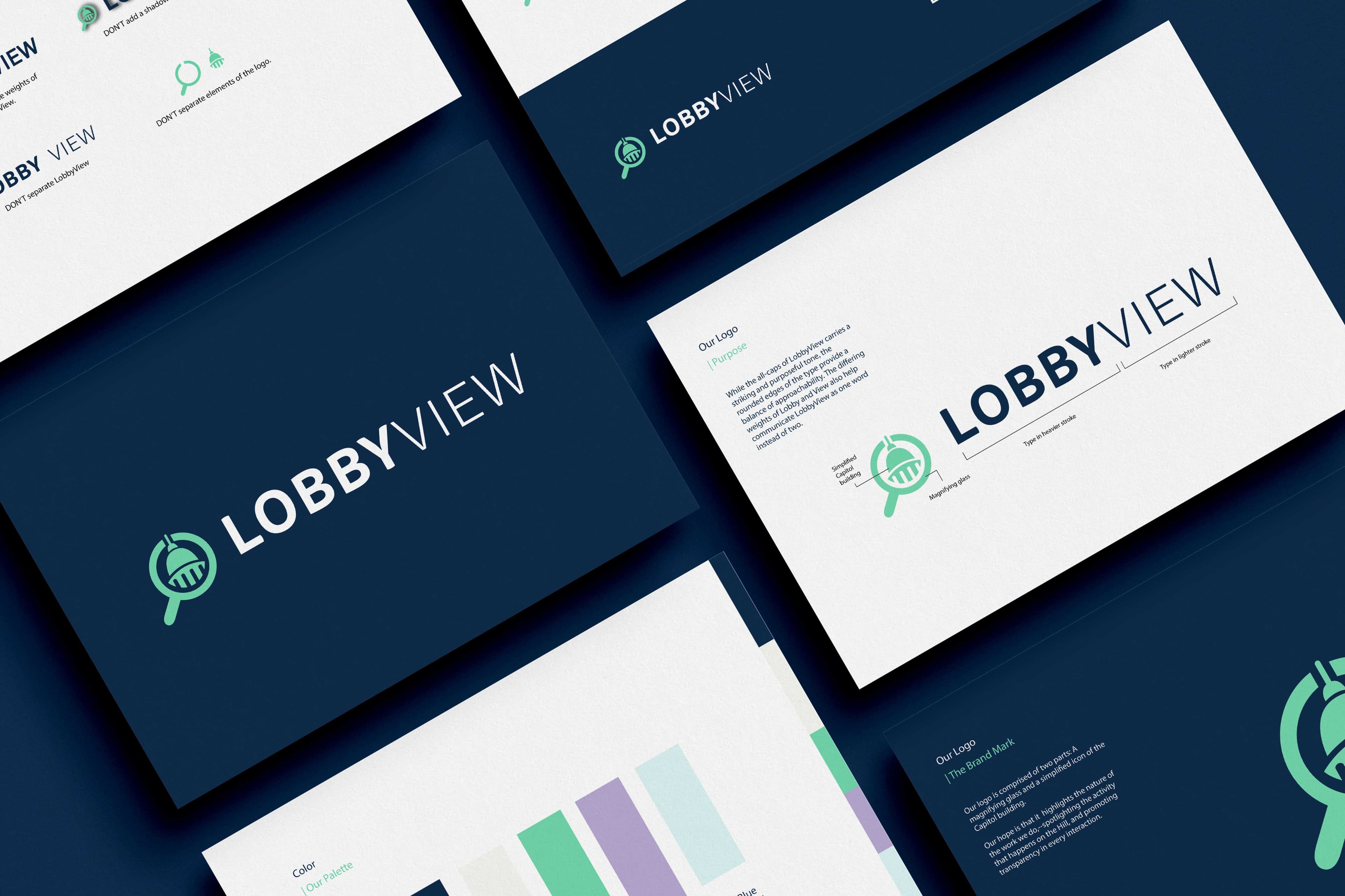 LobbyView brand guidelines